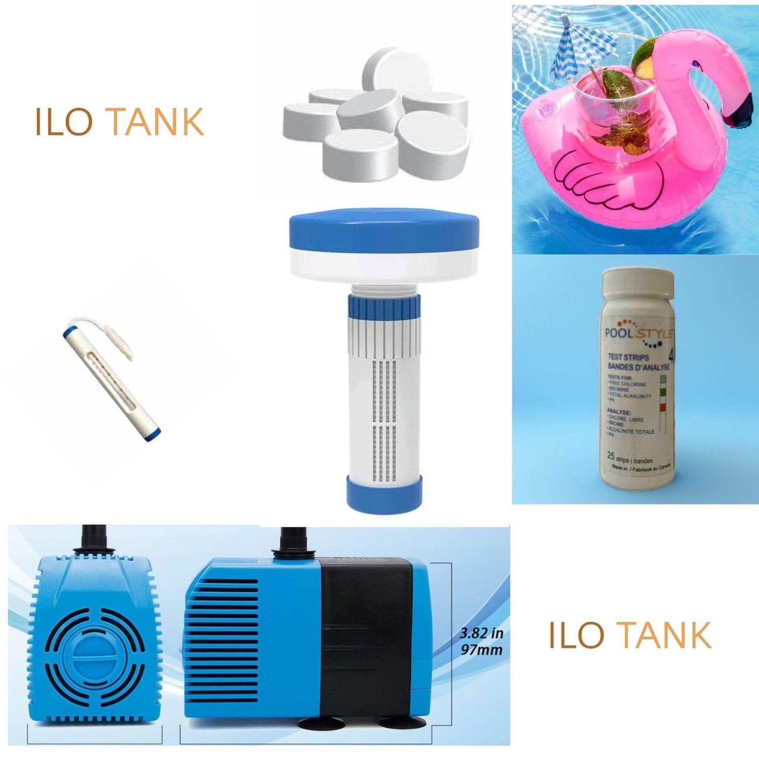 Accessoires pour le stock tank pool - ILOTank