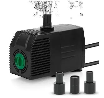 Submersible Ice Bath Pump - 160 GPH (3 Filters Included)