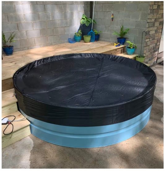 Housse Sur Mesure pour Stock Tank Pool - modèle 2025